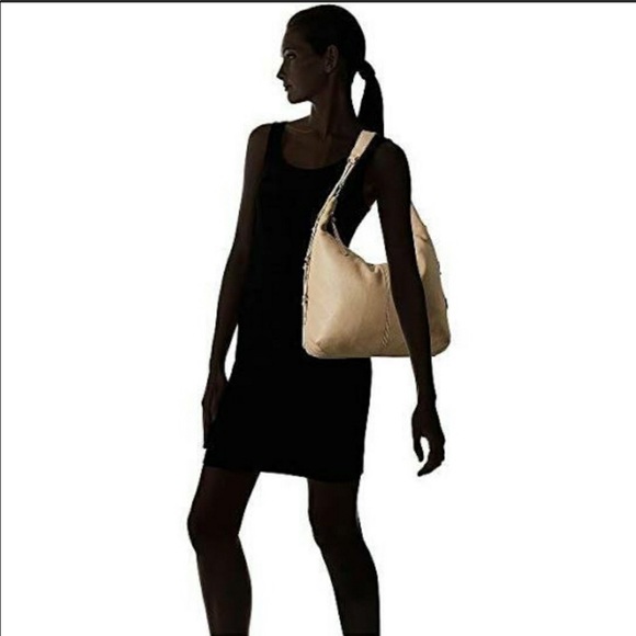 Flash Sale Lucky Brand Boho Large Leather Hobo Bag - Picture 2 of 8